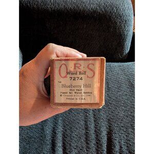 Q.R.S. Word Roll 7274 Blueberry Hill Fox Trot Player Piano Roll